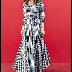 Shabby Apple Checkered Maxi
